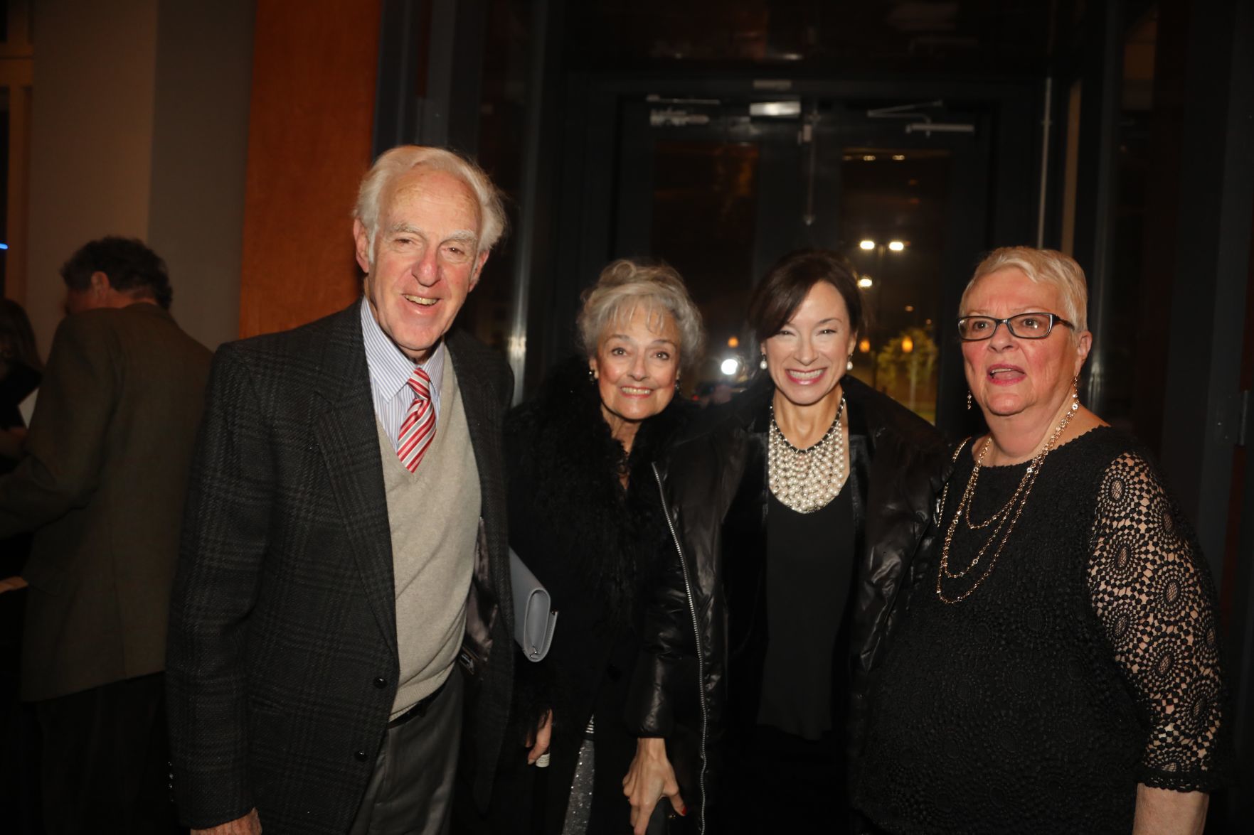 Dr. Art Gale, Anna Harris, President Emeritus, Theresa Galakatos, Kay Wood